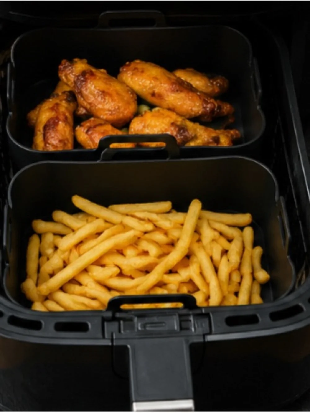 2 Pack Reusable Silicone Air Fryer Liners Nonstick Baking Basket